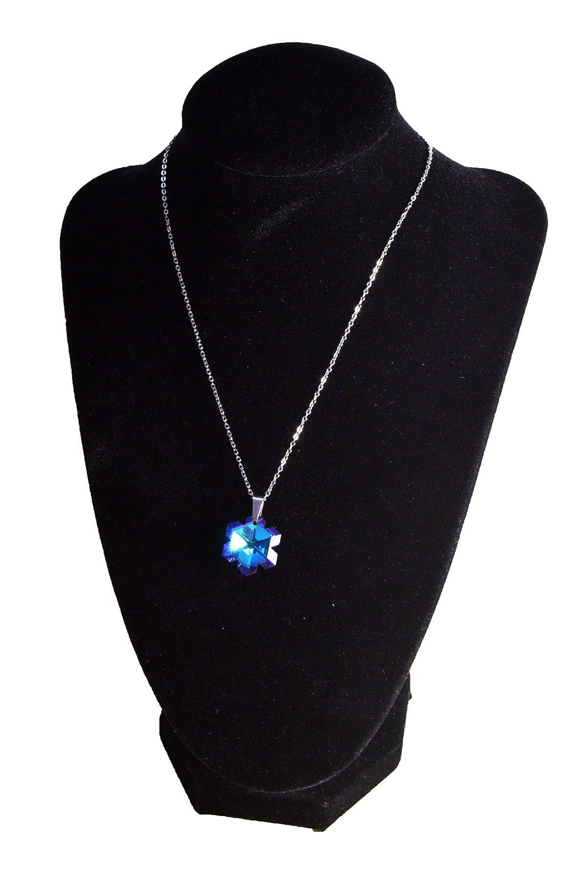 Toptan Gümüş Renk Mavimsi Kartanesi Çelik Kolye - 2454 4 Toptan Gümüş Renk Mavimsi Kartanesi Çelik Kolye - 2454 - Görsel 2