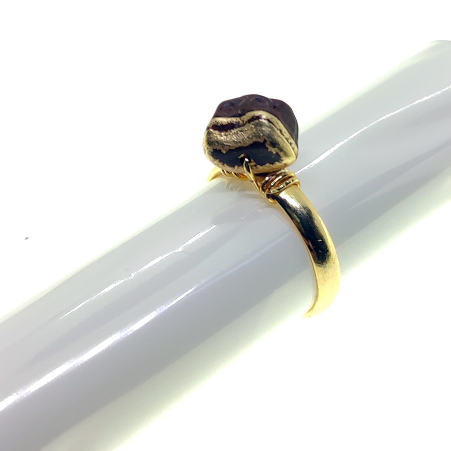 Toptan Altın Renk Doğal Taş Zirkon Yüzük Ayarlanabilir Her Parmağa Olur Karışık - 2796 3 Toptan Altın Renk Doğal Taş Zirkon Yüzük Ayarlanabilir Her Parmağa Olur Karışık - 2796