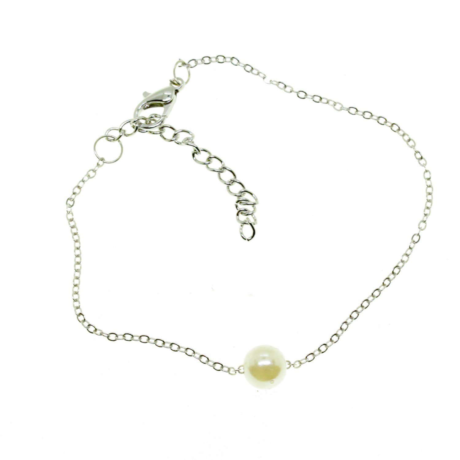 Toptan Gümüş Renk Sf Zincir İncili Bijuteri Bileklik - 2873 9 Toptan Gümüş Renk Sf Zincir İncili Bijuteri Bileklik - 2873 - Görsel 7