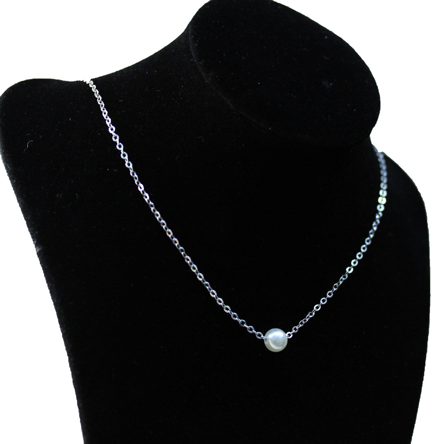 Toptan Gümüş Renk Sf Zincir İnci Detaylı Çelik Kolye - 2906 7 Toptan Gümüş Renk Sf Zincir İnci Detaylı Çelik Kolye - 2906 - Görsel 5