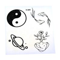 Toptan Kadın Karışık 12 Adet Geçici Dövme Tattoo - 2899 20 f600887c7a3b46e08e2264210abc1471-toptan taki