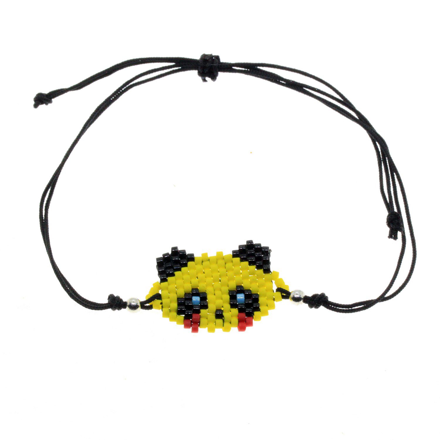 Toptan Altın Renk Sarı Panda Model Miyuki Bileklik - 2936 3 Toptan Altın Renk Sarı Panda Model Miyuki Bileklik - 2936