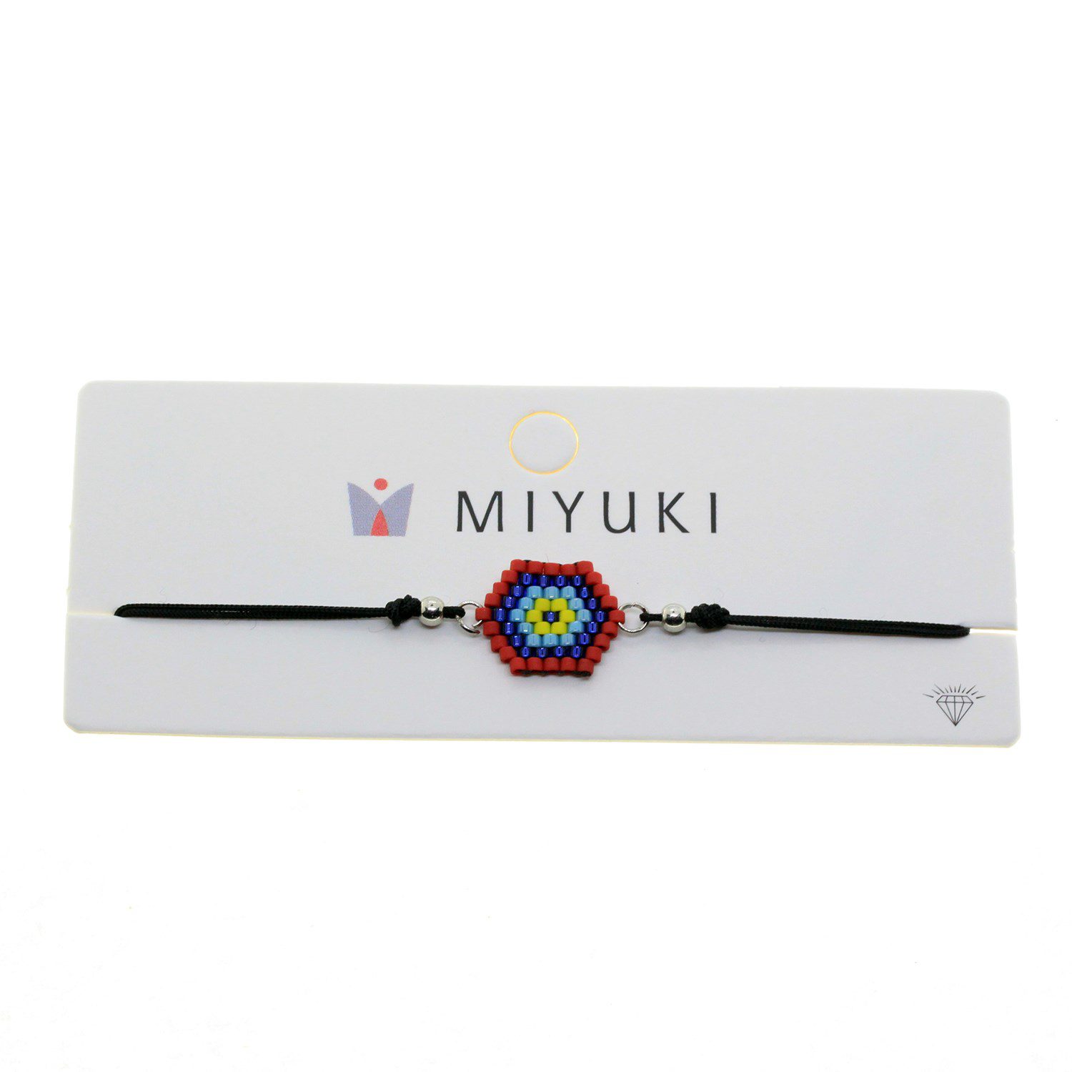 Toptan Altın Renk Kırmızı Mavi Göz Model Miyuki Bileklik - 2945 4 Toptan Altın Renk Kırmızı Mavi Göz Model Miyuki Bileklik - 2945 - Görsel 2