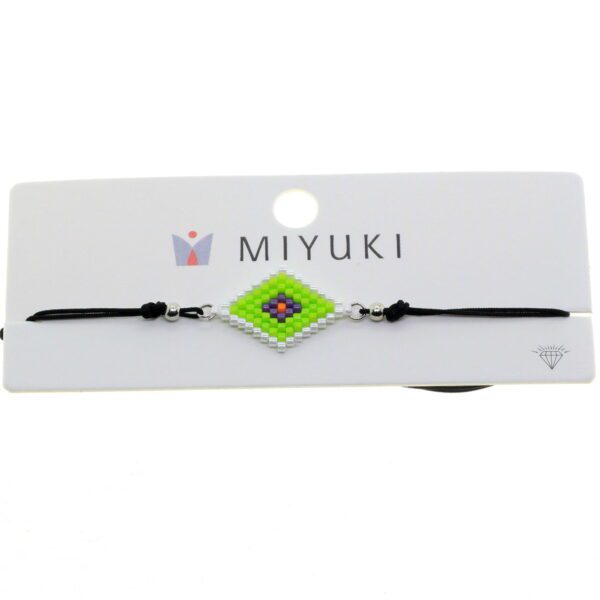 Toptan Altın Renk Baklava Model Miyuki Bileklik - 2948