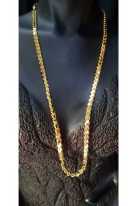 Toptan Altın Renk Arpa Zincir Çelik Kolye 60 Cm - 3133 8 2bfb623352a046d6ab43fd59fc3c576f-toptan taki