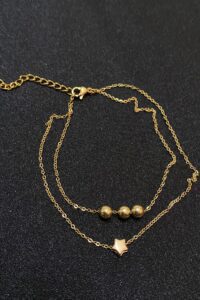 Toptan Altın Renk Küre Yıldız Model Sf Ve Sf Zincir Çelik Halhal - 3301 10 6847b631f3344605bdfed4e2dcc45659 2-toptan taki