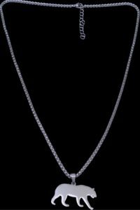 Toptan Gümüş Renk Puma Model Unisex Arnavut Zincir Çelik Kolye - 3308 8 120222c94dc546aaa6b138c34ddfd023-toptan taki