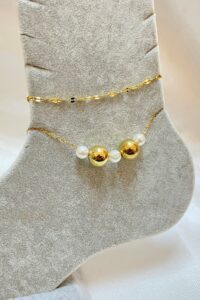 Toptan Altın Renk İnci Küre Model Singapur Ve Sf Zincir Çelik Halhal - 3292 13 180d79ed8c2d4740aabff6606403fd4a-toptan taki