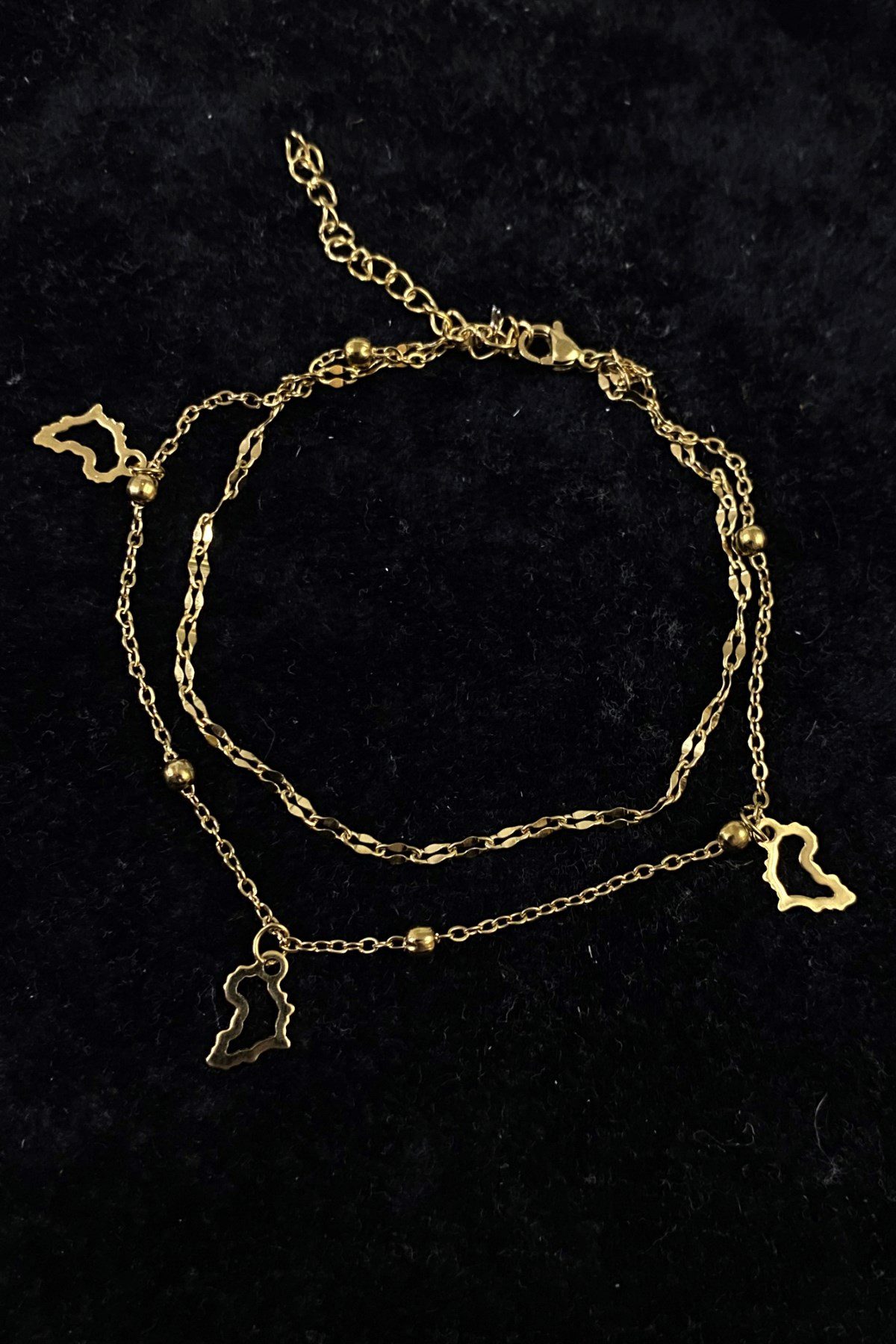 Toptan Altın Renk Yunus Model Singapur Ve Top Zincir Çelik Halhal - 3246 5 Toptan Altın Renk Yunus Model Singapur Ve Top Zincir Çelik Halhal - 3246 - Görsel 3