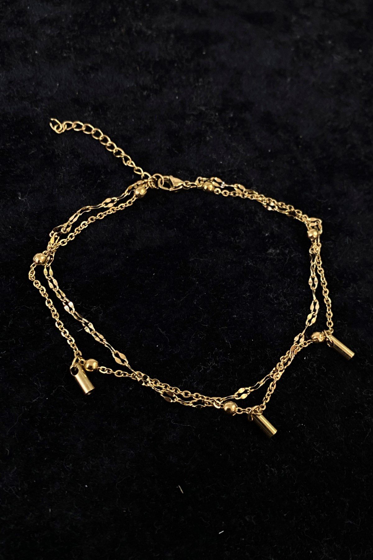 Toptan Altın Renk Çubuk Boru Model Singapur Ve Top Zincir Çelik Halhal - 3233 5 Toptan Altın Renk Çubuk Boru  Model Singapur Ve Top Zincir Çelik Halhal - 3233 - Görsel 3