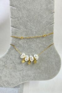 Toptan Altın Renk Barok Yıldız Model Top Ve Sf Zincir Çelik Halhal - 3251 9 8825f3a0f2ed40bdb461bdf2b8cadbe9-toptan taki