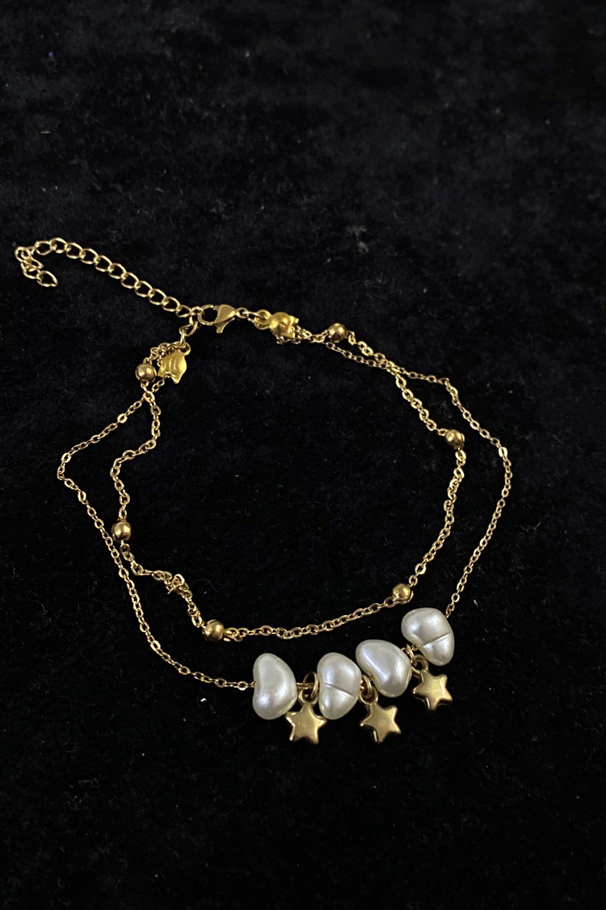 Toptan Altın Renk Barok Yıldız Model Top Ve Sf Zincir Çelik Halhal - 3251 6 Toptan Altın Renk Barok Yıldız Model Top Ve Sf Zincir Çelik Halhal - 3251 - Görsel 4