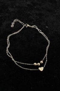 Toptan Gümüş Renk Top Kalp Model Sf Ve Sf Zincir Çelik Halhal - 3284 10 dd919a1c4fc343f28f514d71bacdce9f-toptan taki