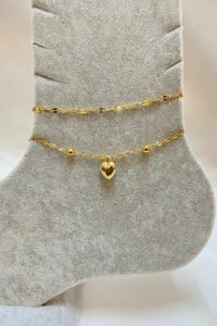 Toptan Altın Renk Nazar Göz Kalp Model Singapur Ve Top Zincir Çelik Halhal - 3298 10 f6eb1d7a42d44322bb9ef40a0fc20602-toptan taki