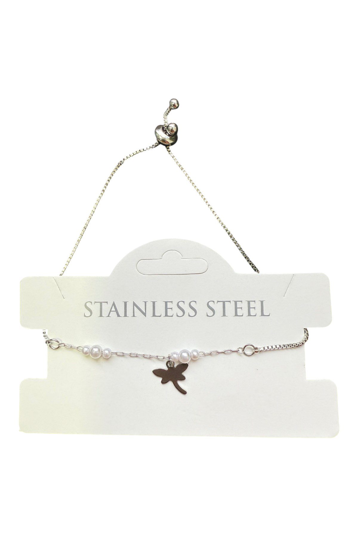 Toptan Gümüş Renk 3 İnci Zincir Yusufcuk Asansör Çelik Bileklik - 3606 4 Toptan Gümüş Renk 3 İnci Zincir Yusufcuk Asansör Çelik Bileklik - 3606 - Görsel 2