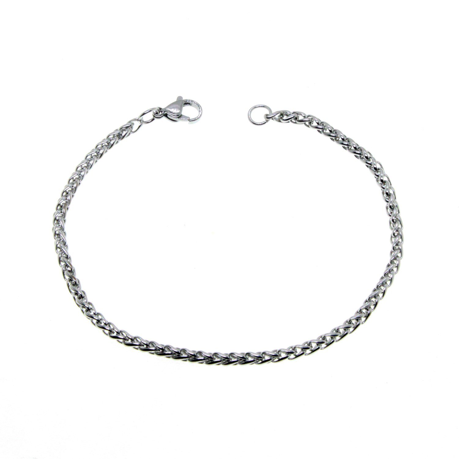 Toptan Gümüş Renk Chavin Angelus Lufigo Unisex Erkek Çelik Zincir Çelik Bileklik - 2803 5 Toptan Gümüş Renk Chavin Angelus Lufigo Unisex Erkek Çelik Zincir  Çelik Bileklik - 2803 - Görsel 3