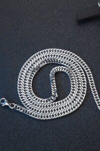 Toptan Gümüş Renk Sık Zincir Model Unisex Çelik Kolye- 2671 11 0f7322af60d94f088d2456a5e56c2d35-toptan taki