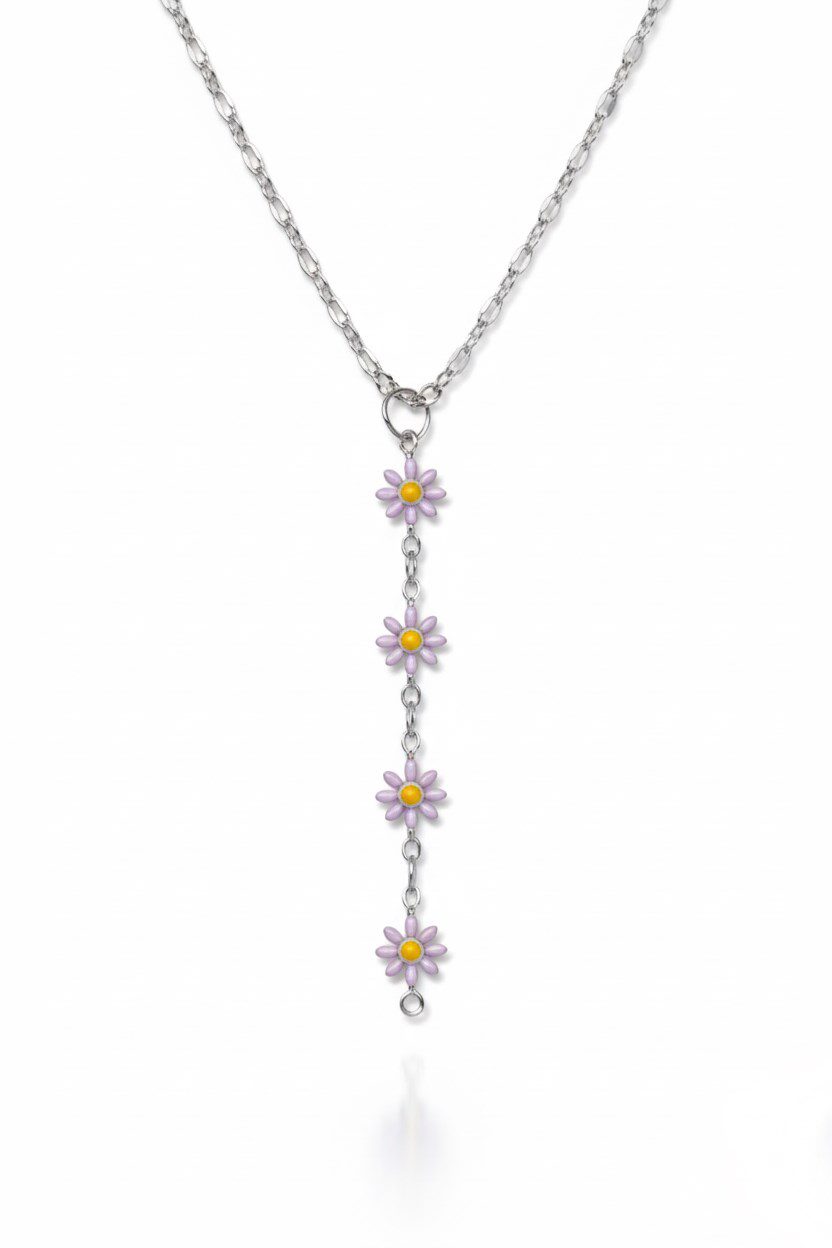 Toptan Gümüş Renk Dudak Zincir Çiçek Ye Model Yeni Sezon Çelik Kolye - 3835 3 Toptan Gümüş Renk Dudak Zincir Çiçek Ye Model Yeni Sezon Çelik Kolye - 3835