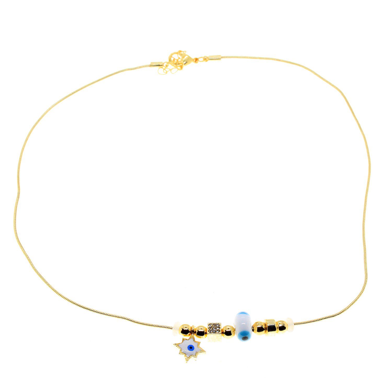 Toptan Altın Renk Beyaz Güneş Pandora Model Zirkon Kolye - 2983 5 Toptan Altın Renk Beyaz Güneş Pandora Model Zirkon Kolye - 2983 - Görsel 3