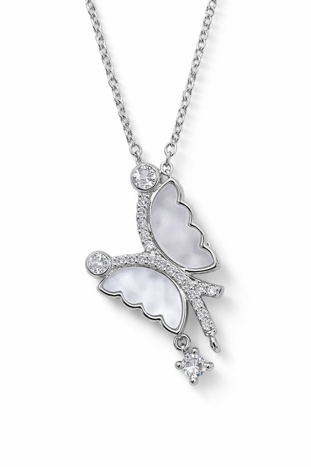 Toptan Gümüş Renk Beyaz Sedef Yusufcuk Model Sf Zincir Çelik Kolye- 3857 3 Toptan Gümüş Renk Beyaz Sedef Yusufcuk Model Sf Zincir Çelik Kolye- 3857