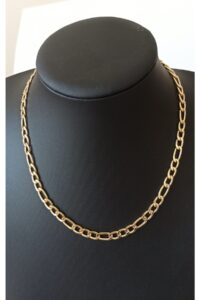 Toptan Unisex Yassı şavin Zincirli Kolye