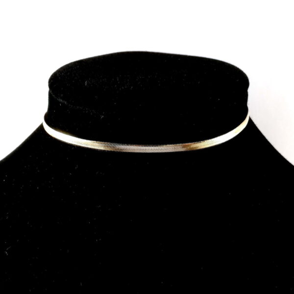 Toptan italyan Zincir Choker Kolye Altın Kaplama