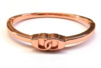 Toptan Unisex Kelepçe Desenli Kelepçe Bileklik Rose Renk unisex model