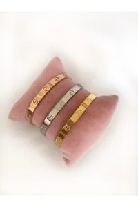 Toptan Unisex Kartier Model Kombin Bileklik