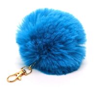Toptan Turkuaz Renk Peluş Anahtarlık 836