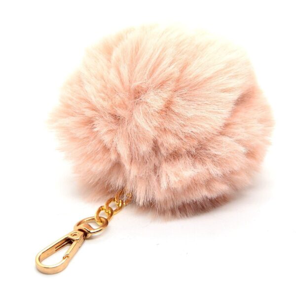 Toptan Somon Renk Peluş Anahtarlık 839