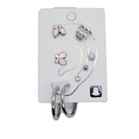 Toptan Gümüş Renk Kombin Küpe Kelebek Halka - 1032 5 e4652b023e42441a8f9c56eb9fd97b7f-toptan taki