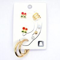 Toptan Altın Renk Kombin Küpe Kiraz Halka- 1020 5 ef4b58b442174581a0504e128e7b334c-toptan taki