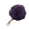 Toptan Lila Renk Peluş Ponpon Anahtarlık  974