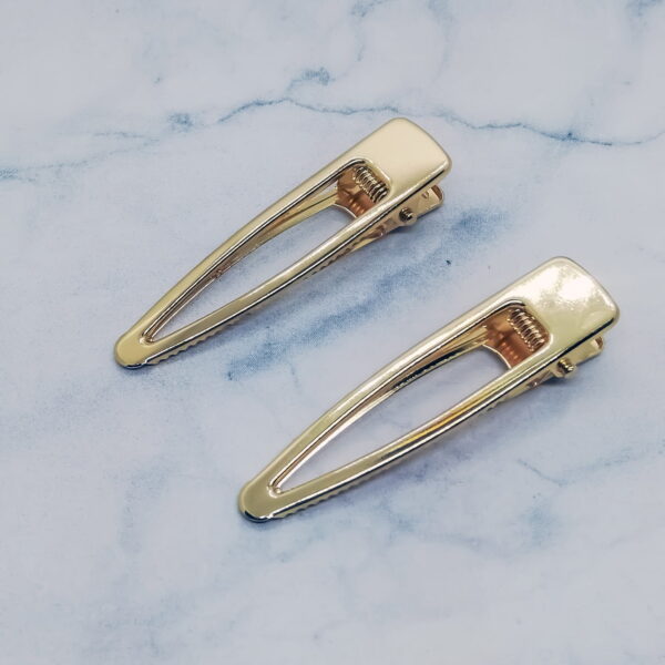Toptan Gold 2'li Luxury Metal Mandal Toka Seti - 1203 - Görsel 3