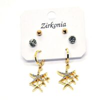 Toptan Altın Renk Büyük 3 Yıldız Zirkon Küpe - 1085 7 c41686899bd94b42986feb33e6a13a7a-toptan taki