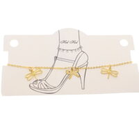 Toptan Altın Renk Sf Yusufcuk Fiyonk Halhal  - 1816