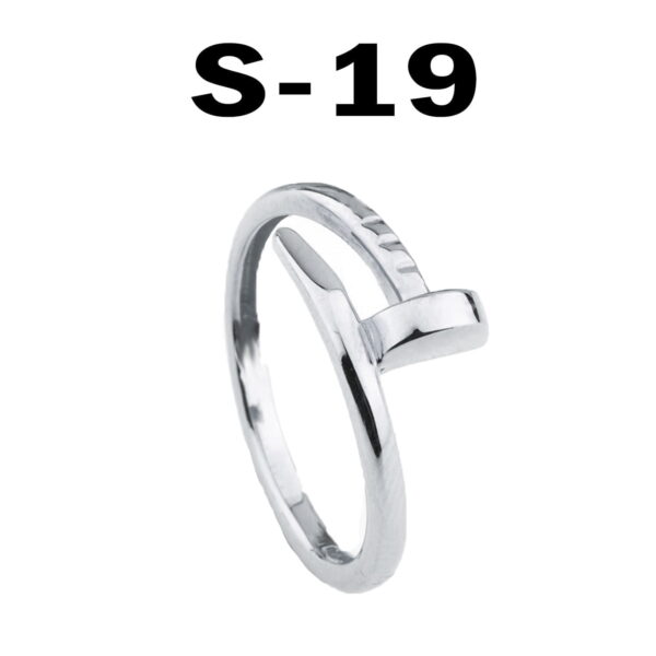 Toptan Kartier Model Çivi Yüzük Unisex Model - 2168 - Görsel 10
