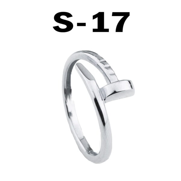 Toptan Kartier Model Çivi Yüzük Unisex Model - 2168 - Görsel 8