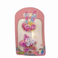 Alternative view of Toptan Renkli Kadın Kız Tavşan Yıldız  Şirin Toka -  2197