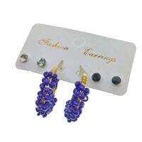 Toptan Altın Renk Mavi Boncuk Şık Düz Pollyanna El İşi Kombin Küpe - 2259 6 99f96666b26c4093880719dbffbc0ae0-toptan taki