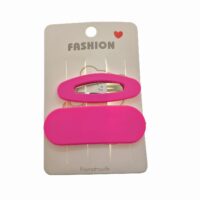 Toptan Renkli Kadın Kız Geometrik Şirin İkili Çıtçıt Toka - 2198