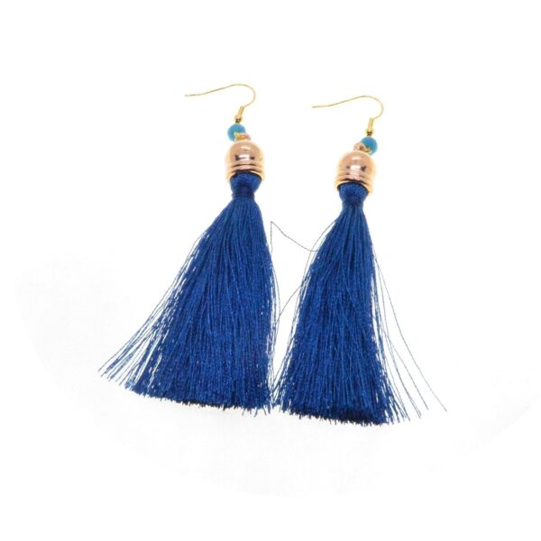 Toptan Püskül Küpe Karışık Küpe - 2344