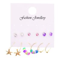 Toptan Altın Renk Yıldız Kombin Karışık Küpe - 2700 9 071994ea485e48d3b37fbf08377ba031 2-toptan taki