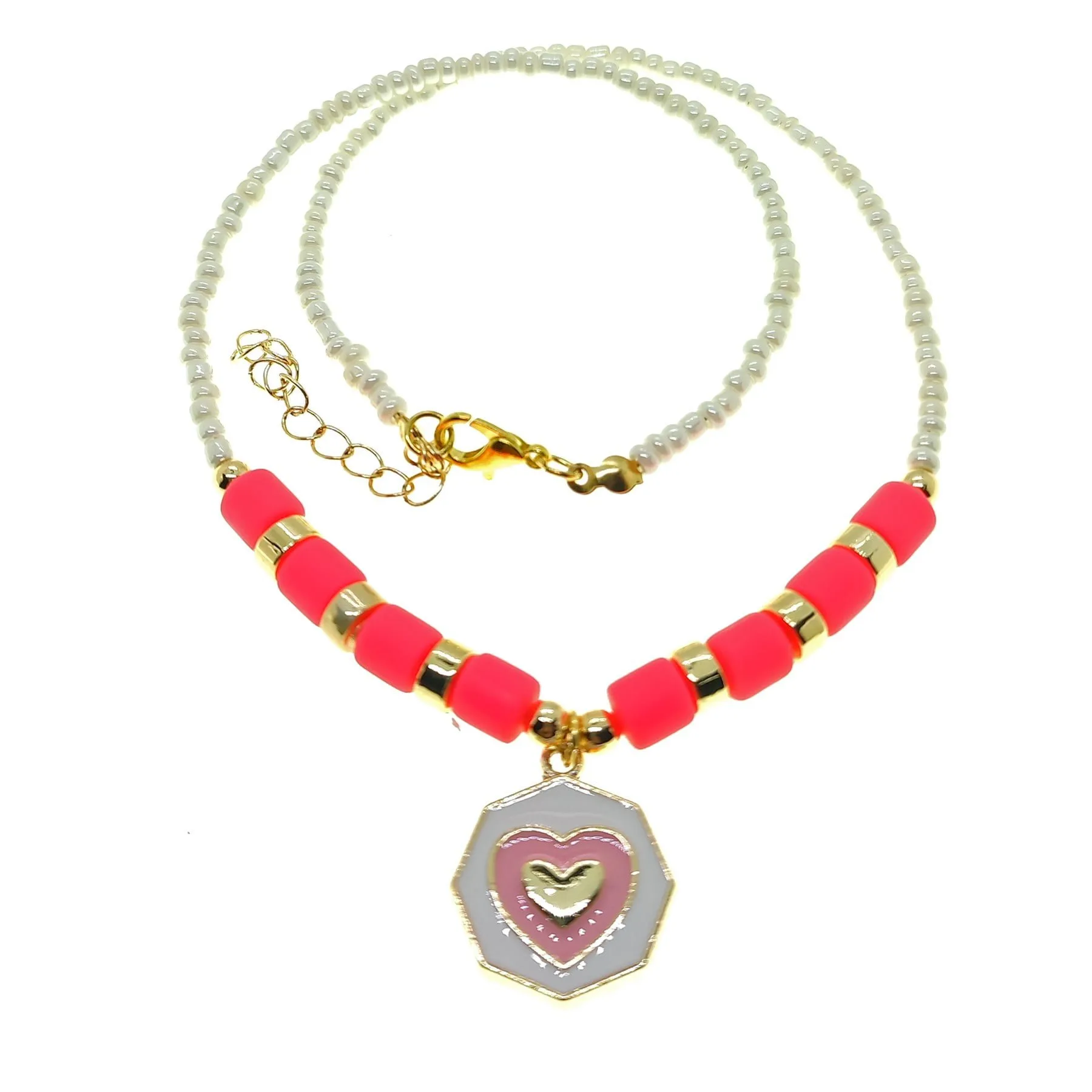 Toptan Altın Renk Kum Boncuk Karışık Yazlık Kolye - 2156 4 Toptan Altın Renk Kum Boncuk Karışık Yazlık Kolye - 2156 - Görsel 2