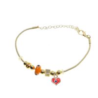 Toptan Altın Renk Turuncu Mineli Kalp Kolye Ve Bileklik Pandora Kombin Zirkon Set Takım - 2794 6 2faf70c9c3974318b16a9a9a98fdf8ef-toptan taki