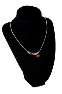 Toptan Altın Renk Kırmızı Mineli Mekik Kolye Ve Bileklik Pandora Kombin Zirkon Set Takım - 2793 6 9d13065aaf1145f78b2f3167438e1f15-toptan taki