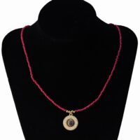 Toptan Yıldız Para Modeli İle Karışık Kum Boncuk Kolye - Özel Tasarım Boncuk Kolye - 2882 35 110b807e0d13490bab29783579fe753f 1-toptan taki