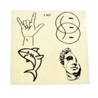 Toptan Unisex Karışık 12 Adet Geçici Dövme Tattoo - 2900 16 6ca9dc150bff40198f75d7f33eb7c480-toptan taki