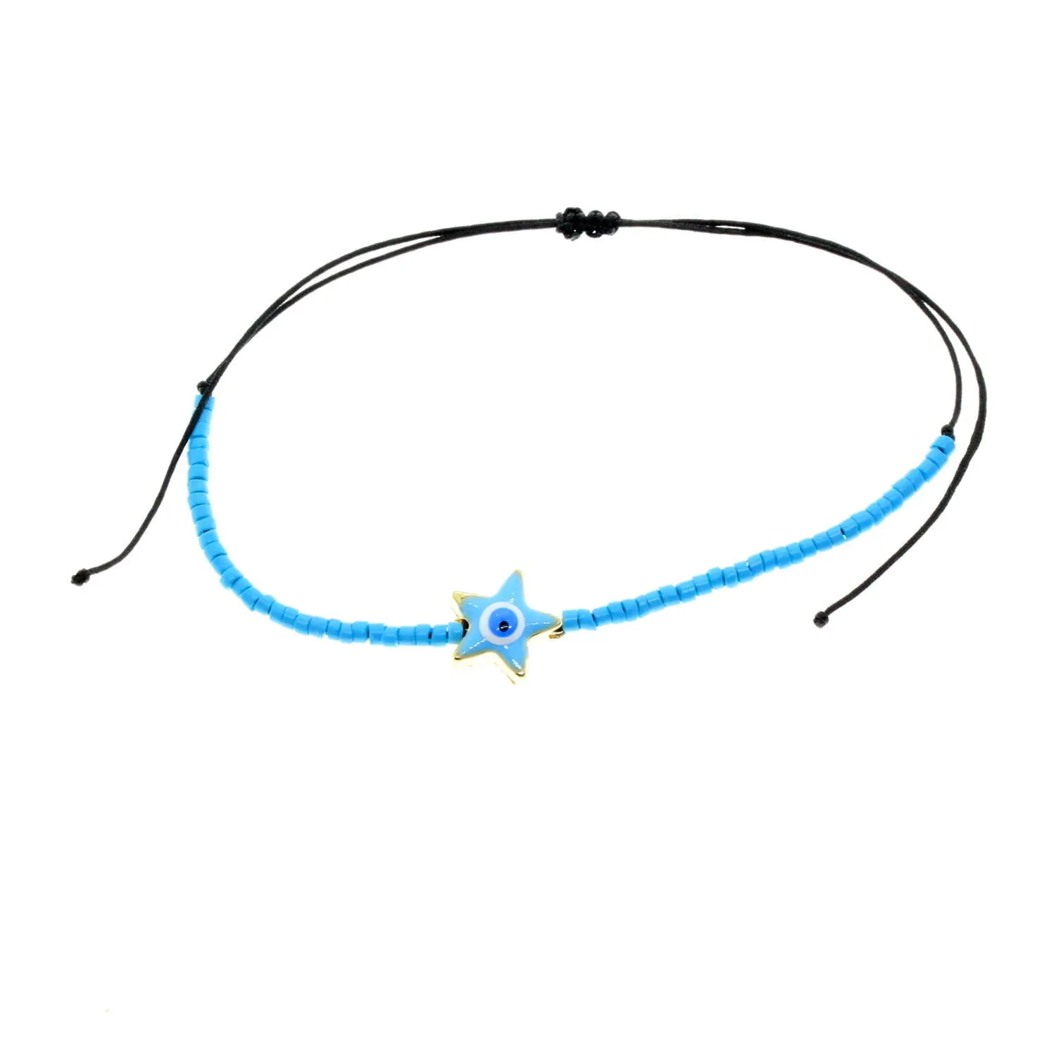 Toptan Altın Renk Turkuaz Yıldız Mineli Model Miyuki Bileklik - 2951 3 Toptan Altın Renk Turkuaz Yıldız Mineli Model Miyuki Bileklik - 2951