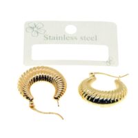 Toptan Altın Renk Çengelli Tombul Halka Küpe Vip Kararmaz Solmaz Çelik Küpe - 3037 14 3522ae271bab4956b80a7b652cac8d0b-toptan taki